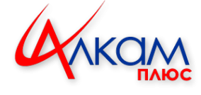 Логотип компании Алкам плюс